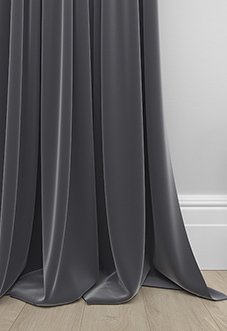 Luxe Velvet, Steel - Made to Measure Curtains